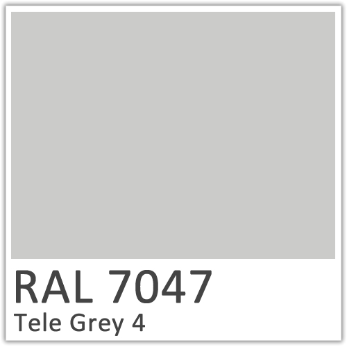 RAL 7047 Tele Grey 4 non-slip Flowcoat